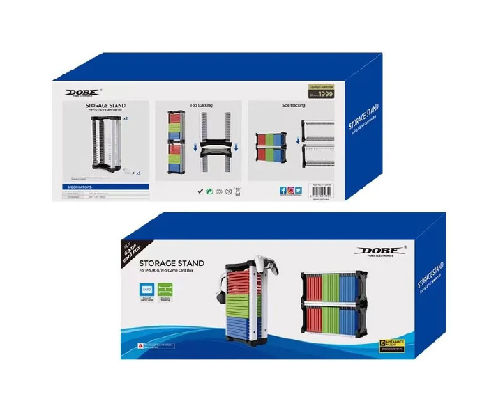 Dobe Storage Stand For P-S / X-B / N-S Game Card Box TY-2847B